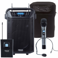 DENON Pro Audio Commander - głośnik mobilny z mikrofonami bezprzewodowymi