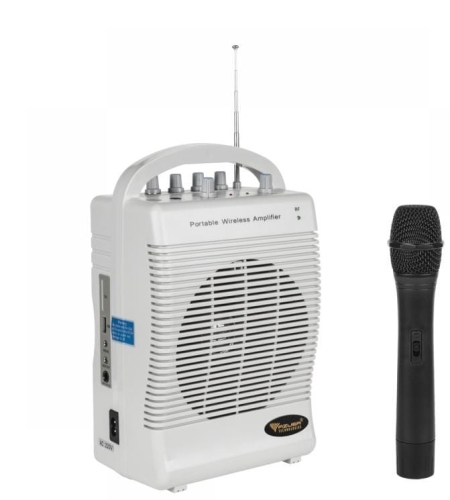 AZUSA SH222U - MIK0132 mikrofon z wzmacniaczem zestaw przenośny 