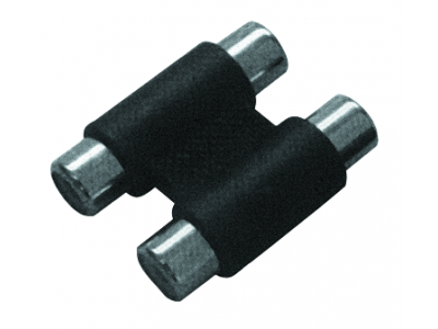 ZLA0317N - złącze RCA-RCA lornetka 
