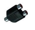 ZLA0306 - złącze gn.RCA-2x gn. RCA