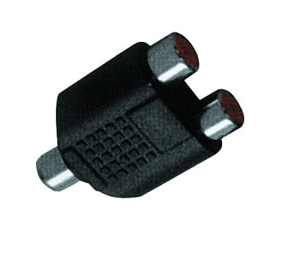 ZLA0306 - złącze gn.RCA-2x gn. RCA