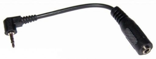 ZLA0580A - złącze wtyk 2,5kąt.-gn.3,5 kątczarny