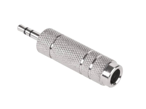 Złącze wt. jack 3,5 / gn. 6,3 stereo