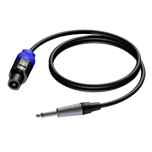 Kabel głośnikowy PROCAB CAB592/10, Złącze (F) do wtyk 6,3 mm (10 m)