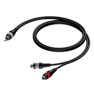 Kabel PROCAB CAB727/0.25, RCA (M) do 2x RCA (F) (0,25m)