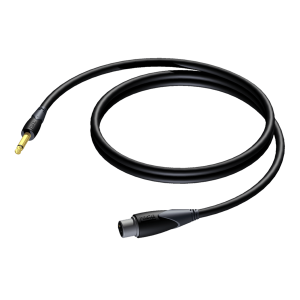 Kabel głośnikowy PROCAB CLA591/10, 6.3 mm jack (M) mono do XLR (F) (10m)