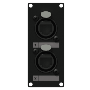 Panel z 2 etherCON CAYMON CASY168/B