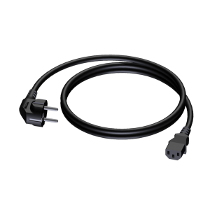 Kabel zasilający PROCAB CAB490/1.5, schuko (M) do euro power (F) (1,5 m)