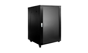CAYMON SPR818/B Szafa rack na urządzenia 19” 18U, szer. 600 mm x gł. 800 mm, wersja czarna