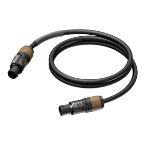 Kabel głośnikowy PROCAB PRA522/3, 2-biegunowy speakON (3m)