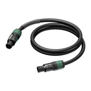 Kabel głośnikowy PROCAB PRA524/1.5, 4-biegunowy speakON (1,5m)