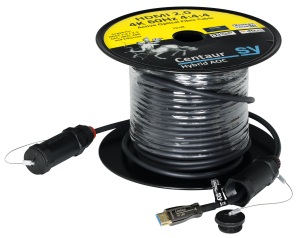 Kabel HDMI SY CENTUAR-A100 Opancerzone kable AOC z serii CENTAUR-A 100m